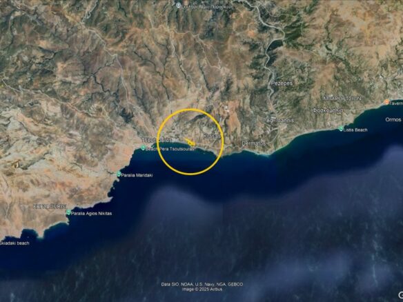 Beachfront Hotel Development Land – 20,699 M2 In Tsoutsouros, South Crete