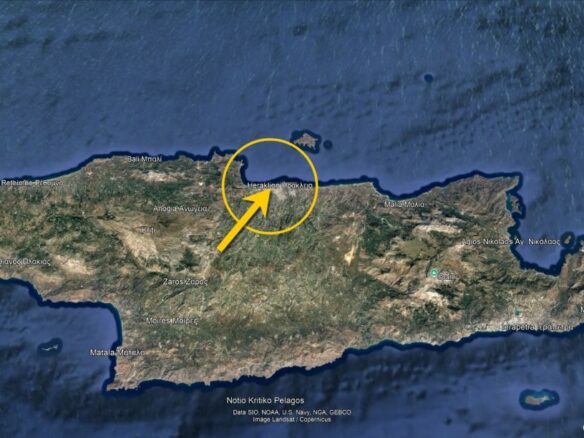 Building Plot For Sale – 361 M2 In Therissos, Heraklion, Crete