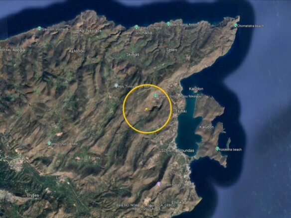 4250 M2 Building Plot For Sale Near Chavgas, Lasithi, Crete