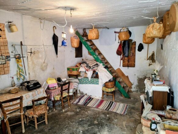 Rustic Corner Stone House For Renovation In Kritsa, Crete