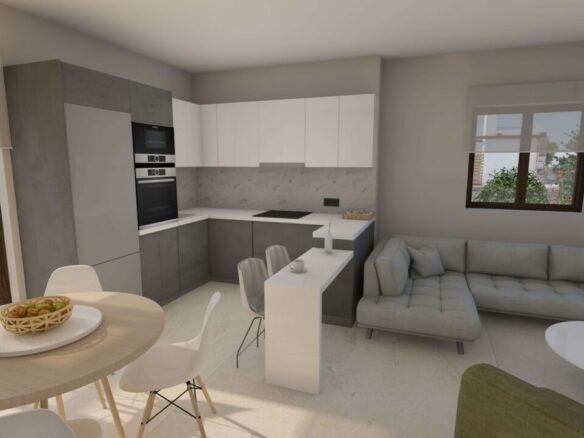 2 Unfinished Modern Bungalows With Pools, Close To Popular Beach
