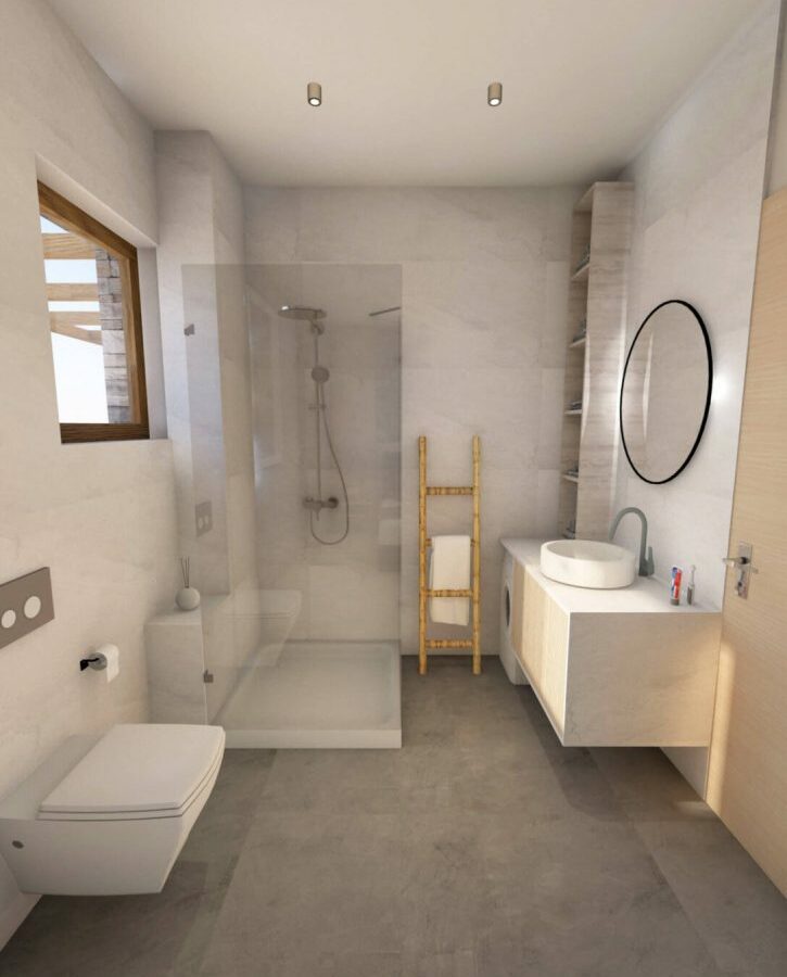 2 Unfinished Modern Bungalows With Pools, Close To Popular Beach