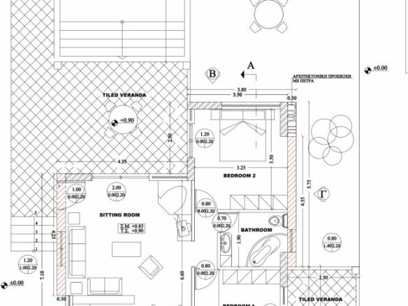 2 Unfinished Modern Bungalows With Pools, Close To Popular Beach