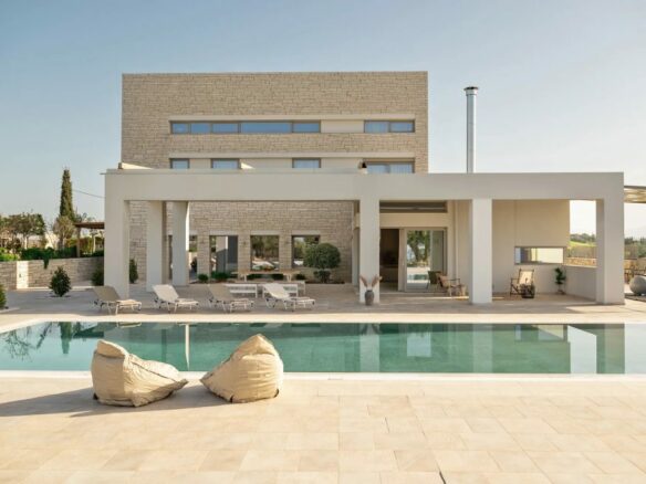Exceptional Hilltop 7-bedroom Luxury Villa With Endless Views, Premium Amenities – Near Heraklion