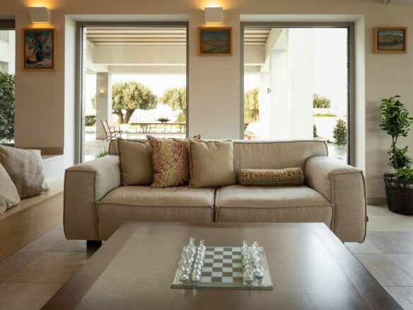 Exceptional Hilltop 7-bedroom Luxury Villa With Endless Views, Premium Amenities – Near Heraklion