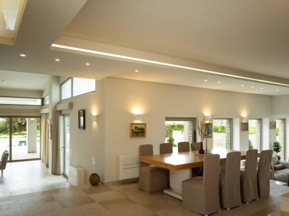 Exceptional Hilltop 7-bedroom Luxury Villa With Endless Views, Premium Amenities – Near Heraklion