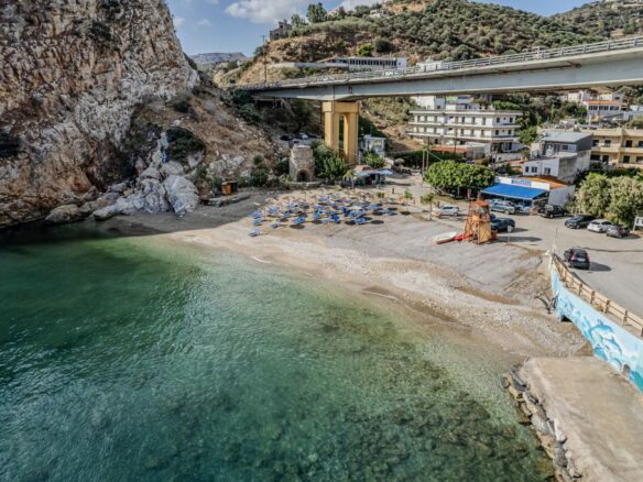 Modern 3-bedroom Seaview Villa With Pool In Paleokastro, Near Heraklion