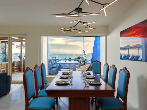 Unique, Luxurious 6-bedroom Beachfront Villa – Heraklion, Crete
