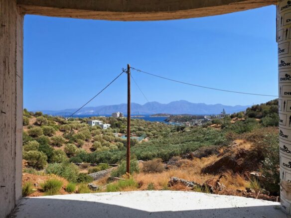 Unfinished 6-bedroom Villa With Pool And Panoramic Sea Views – Agios Nikolaos, Crete