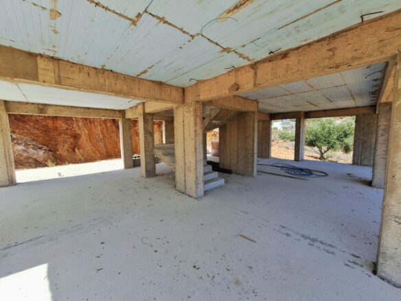 Unfinished 6-bedroom Villa With Pool And Panoramic Sea Views – Agios Nikolaos, Crete