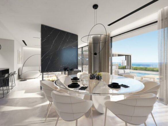 Luxury 5-bedroom Seafront Villa With Pool & Unobstructed Sea Views In Hersonissos, Crete