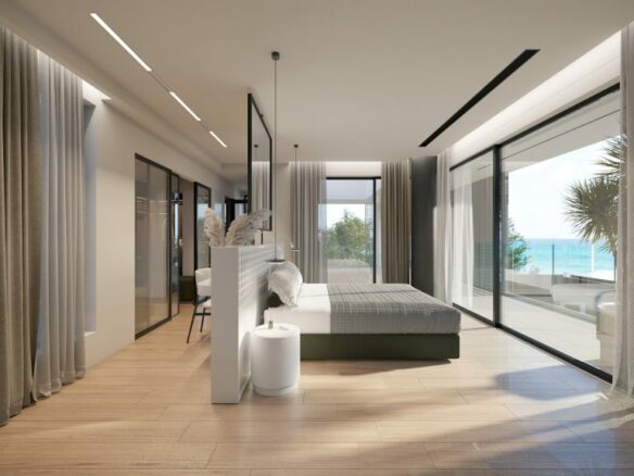 Luxury 5-bedroom Seafront Villa With Pool & Unobstructed Sea Views In Hersonissos, Crete
