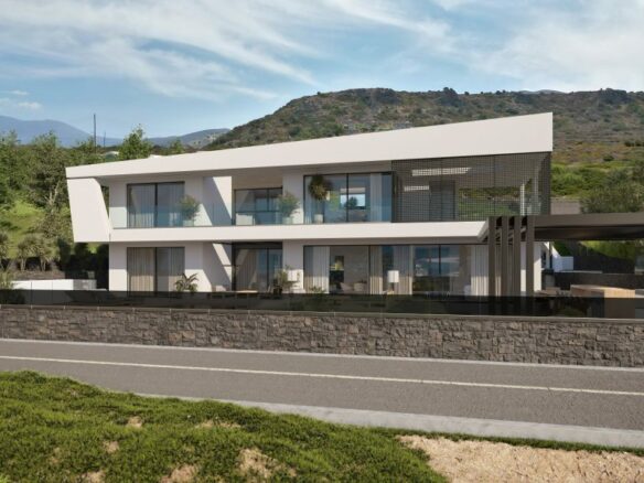 Luxury 5-bedroom Seafront Villa With Pool & Unobstructed Sea Views In Hersonissos, Crete