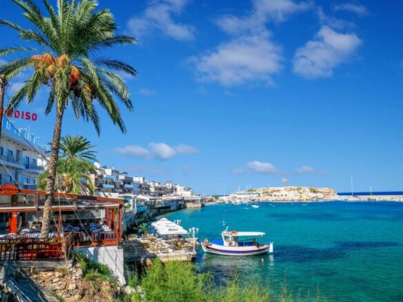 Luxury 5-bedroom Seafront Villa With Pool & Unobstructed Sea Views In Hersonissos, Crete