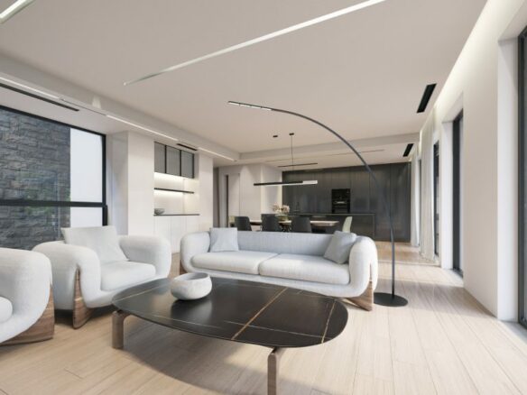 Ultra-modern Subterranean 5-bedroom Luxury Villa With Pool & Sea Views In Hersonissos, Crete