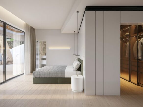 Ultra-modern Subterranean 5-bedroom Luxury Villa With Pool & Sea Views In Hersonissos, Crete