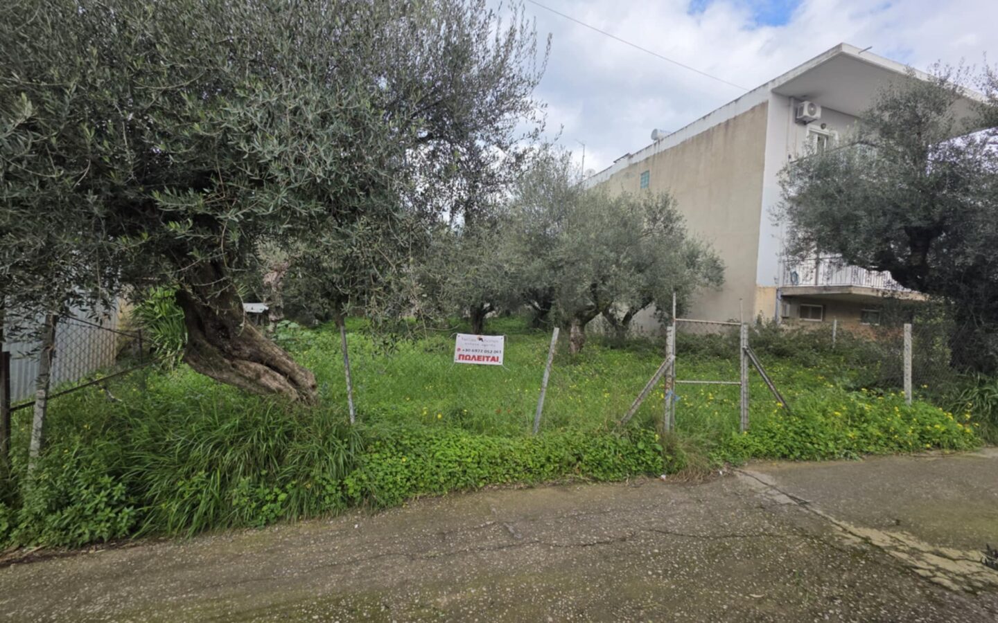 Plot Of Land Of 427.02 M² In Aithea, Thouria Kalamata