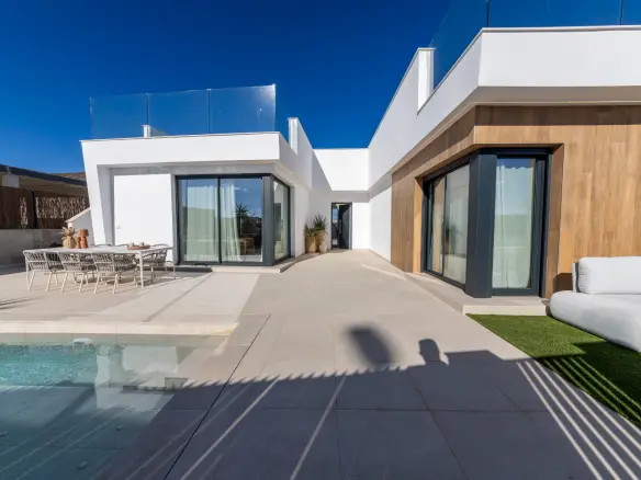 3-bedroom Detached Villa In Altaona Golf Murcia, Spain (123 M²)