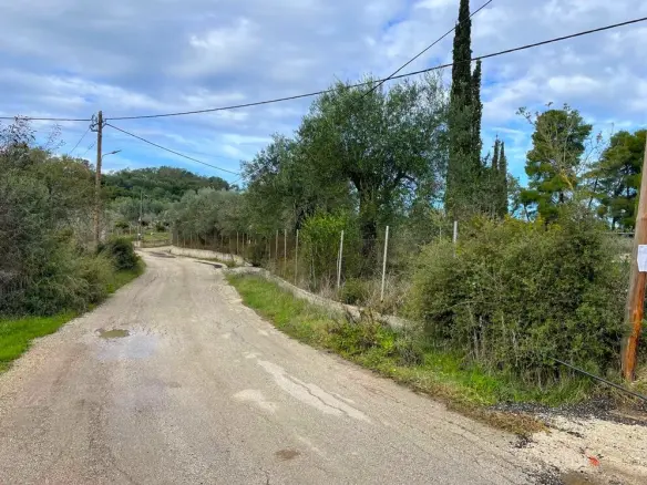 Land In Corfu, Greece