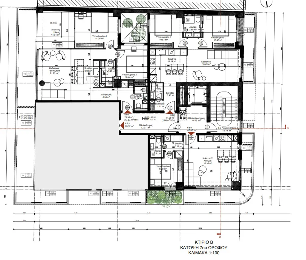 1-bedroom Flat In Faliro – Ippokratio, Greece (58 M²)