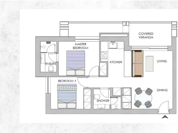 2-bedroom Flat In Moschato, Greece (81 M²)