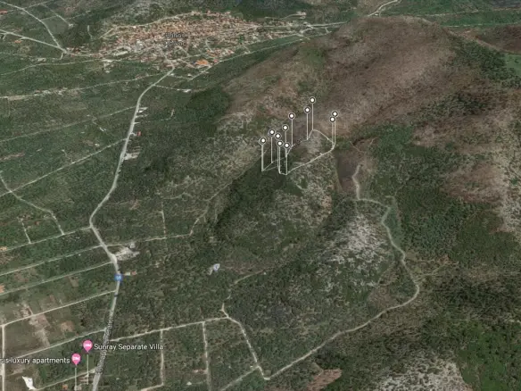 For Sale Land 20934 M² On The Island Of Thassos
