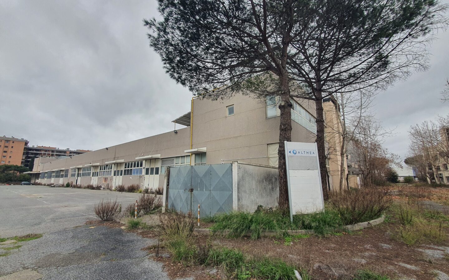 Industrial Complex Near Leonardo Da Vinci Airport Fiumicino Rome