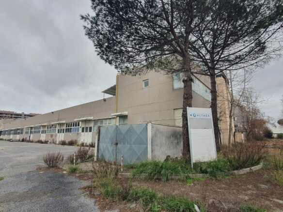 Industrial Complex Near Leonardo Da Vinci Airport Fiumicino Rome
