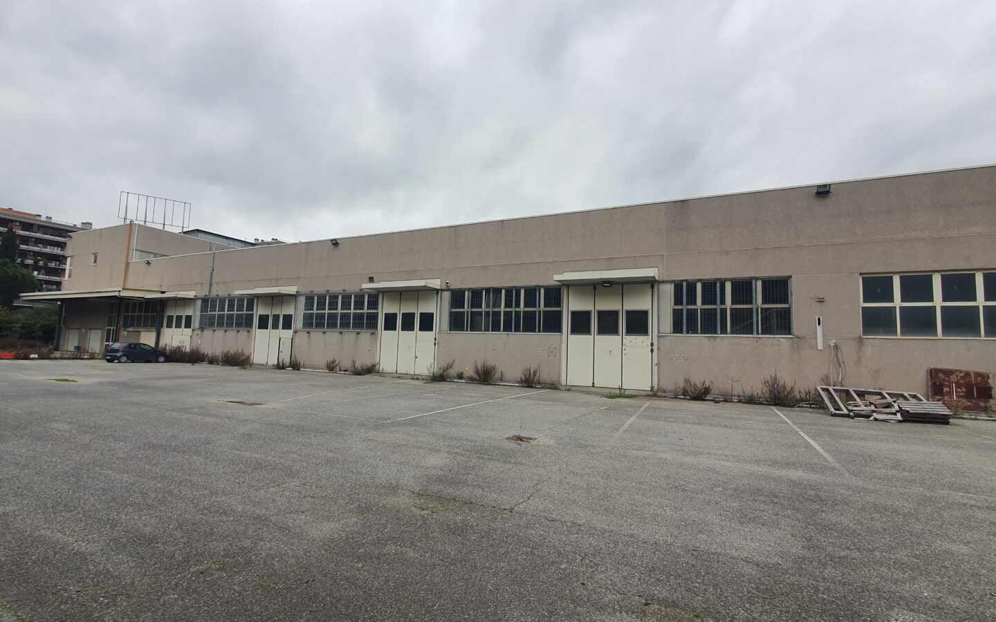 Industrial Complex Near Leonardo Da Vinci Airport Fiumicino Rome