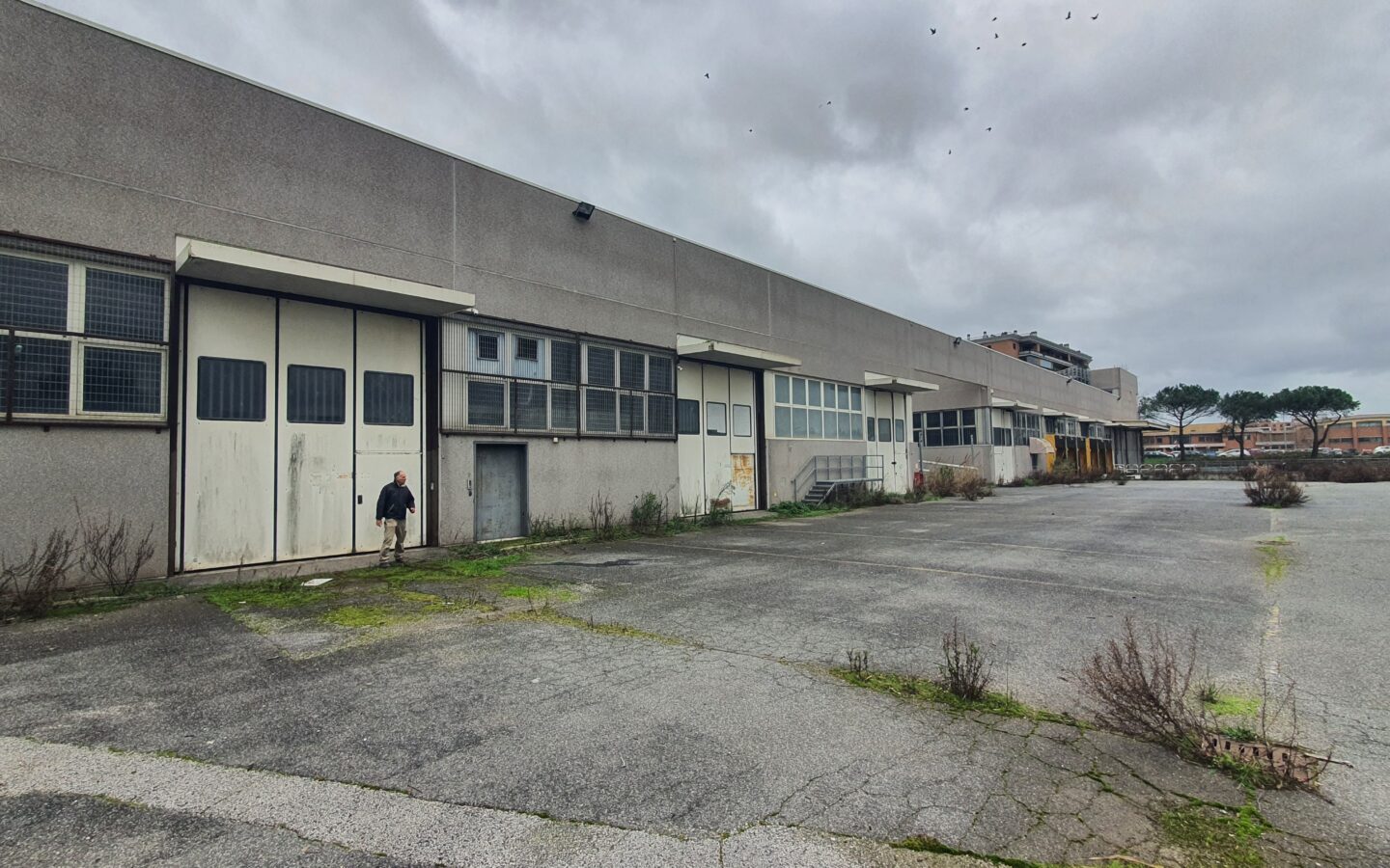 Industrial Complex Near Leonardo Da Vinci Airport Fiumicino Rome