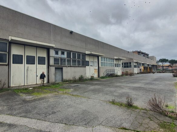 Industrial Complex Near Leonardo Da Vinci Airport Fiumicino Rome