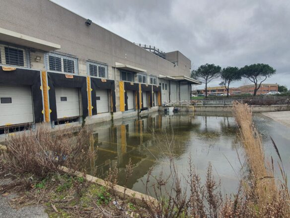 Industrial Complex Near Leonardo Da Vinci Airport Fiumicino Rome