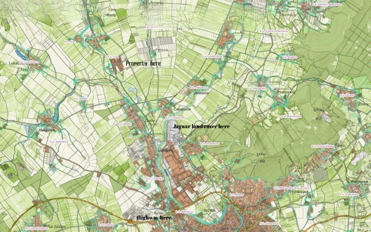 Industrial Park Čab – Nitra – 12 Km From Highway