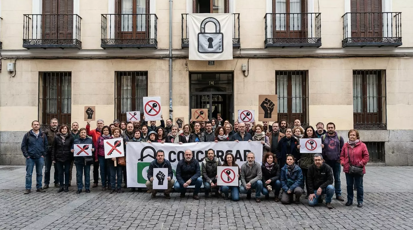 Spanish renters unite against landlord