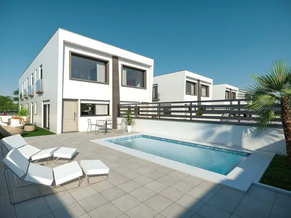 3-bedroom Semi In Santa Pola, Spain (122 M²)