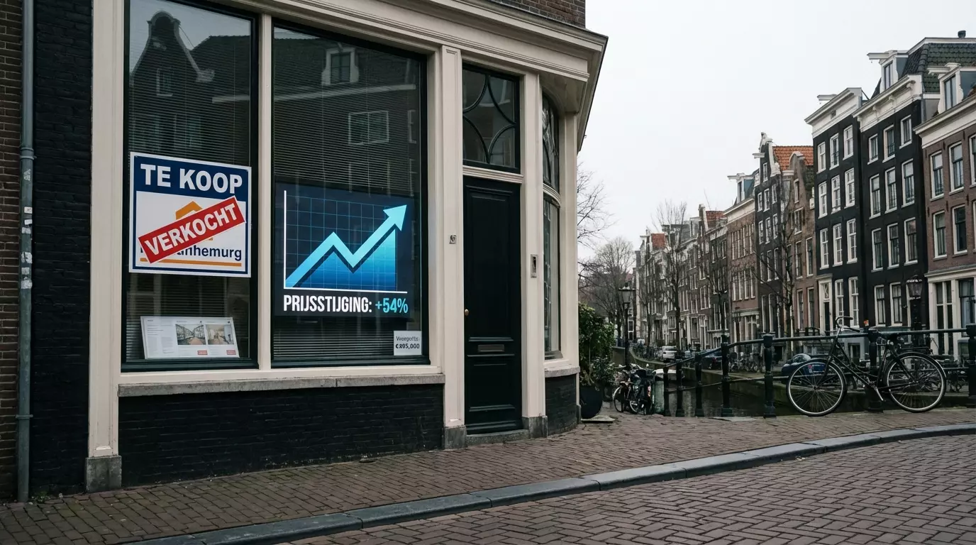 Dutch housing market sees dramatic 54 percent price surge