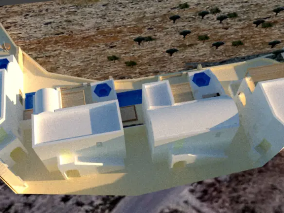 Land In Santorini, Greece