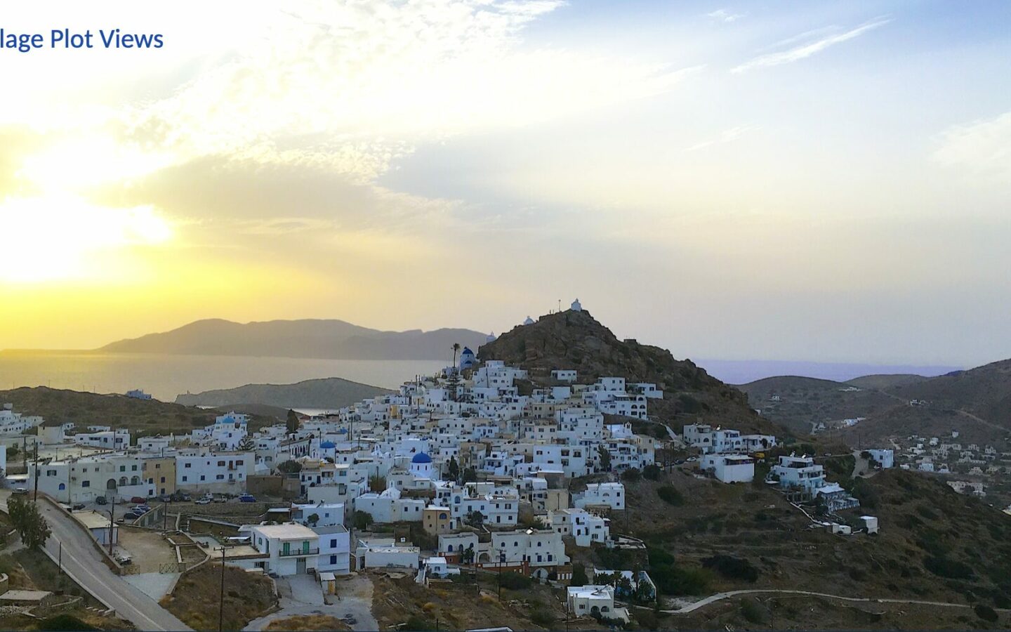 4.450 Sqm Prime Land, Ios Island Greece | Permit Secured | Build Your Cycladic Dream