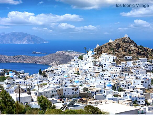 4.450 Sqm Prime Land, Ios Island Greece | Permit Secured | Build Your Cycladic Dream