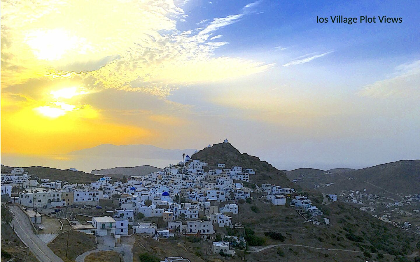 3.454 Sqm Prime Land, Ios Island Greece | Permit Secured | Build Your Cycladic Dream