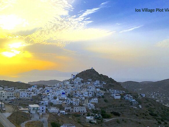 3.454 Sqm Prime Land, Ios Island Greece | Permit Secured | Build Your Cycladic Dream