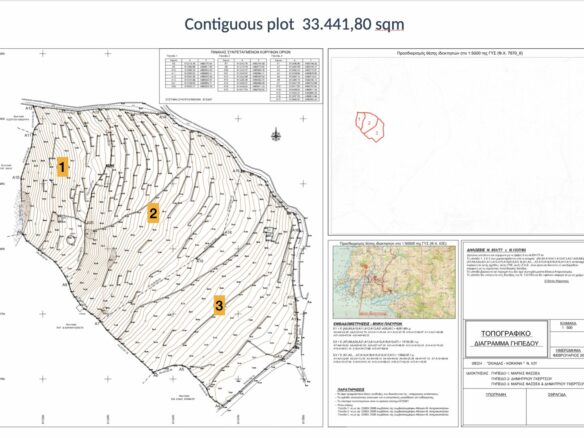 33.442 Sqm Prime Residential Development Land – Ios Island, Cyclades Greece