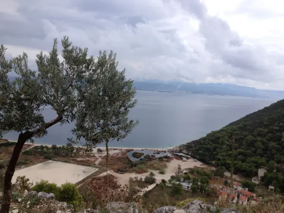 Land In Saronikos, Greece