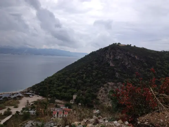 Land In Saronikos, Greece