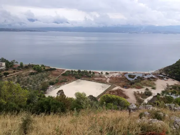 Land In Saronikos, Greece