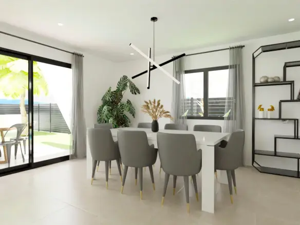 3-bedroom Villa In Monforte Del Cid, Spain (108 M²)