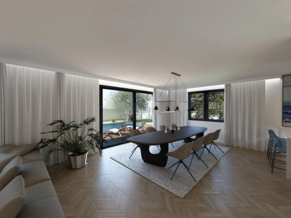 Modern Villa With Pool Near Zadar