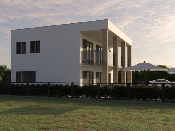 Modern Villa With Open Sea View Near Zadar