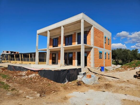 Modern Villa With Open Sea View Near Zadar