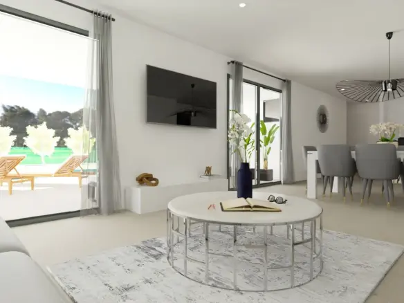 3-bedroom Villa In Monforte Del Cid, Spain (129 M²)